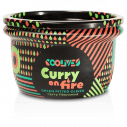 The Coolives aceitunas verdes deshuesadas aroma curry