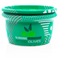 The Coolives green pitted olives